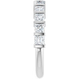 14K White Gold 1 1/2 CTW Lab-Grown Diamond Anniversary Band
