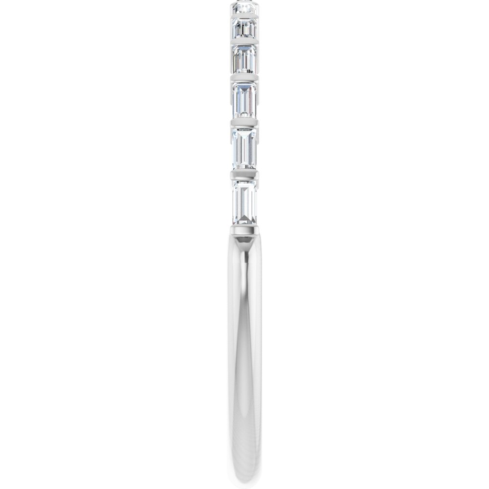 14K White Gold 1/5 CTW Lab-Grown Diamond Anniversary Band