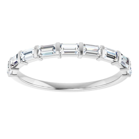 Platinum 1/2 CTW Lab-Grown Diamond Anniversary Band