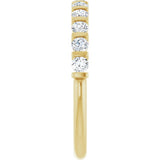 14K Yellow Gold 3/8 CTW Lab-Grown Diamond Anniversary Band
