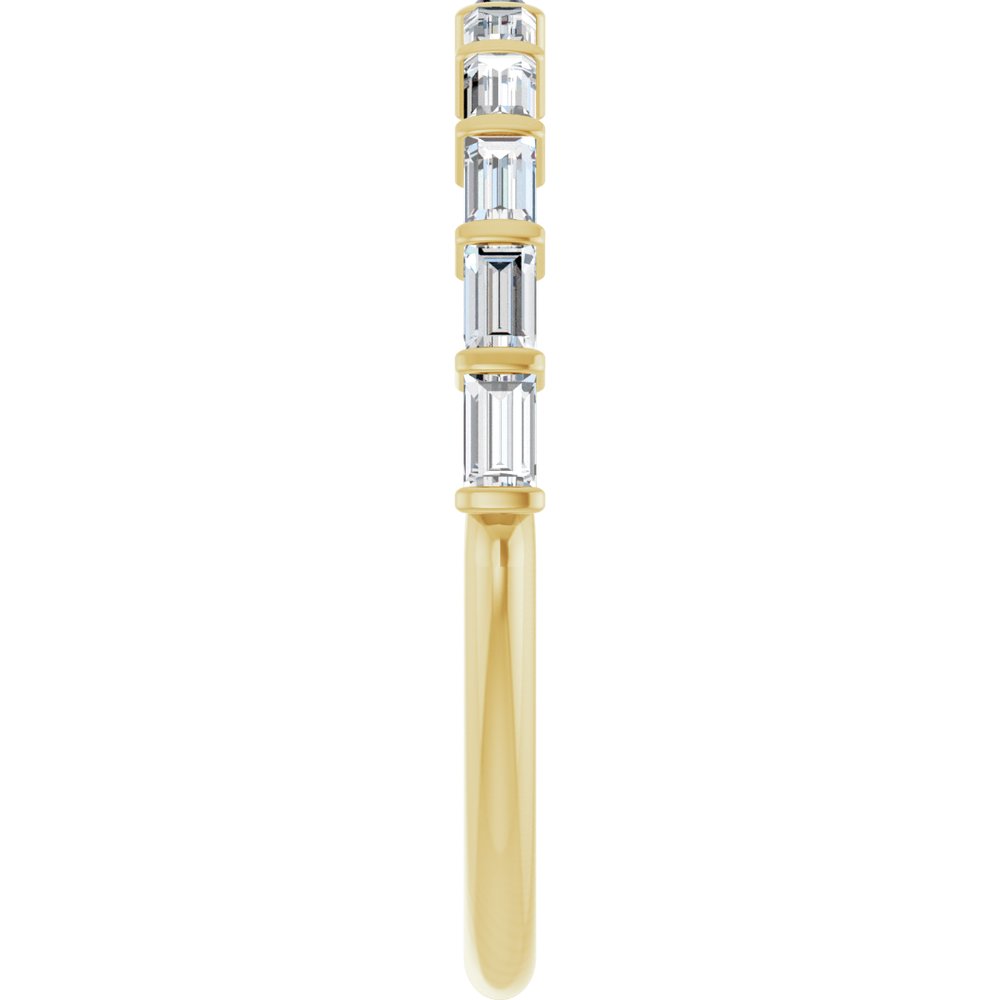 14K Yellow Gold 1/3 CTW Natural Diamond Anniversary Band