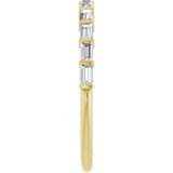 14K Yellow Gold 1/3 CTW Natural Diamond Anniversary Band