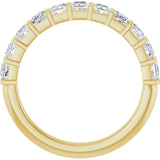 14K Yellow 1 CTW Natural Diamond Anniversary Band