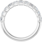 14K White Gold 1 CTW Lab-Grown Diamond Anniversary Band