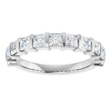 14K White Gold 1 1/2 CTW Lab-Grown Diamond Anniversary Band