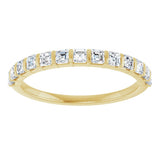 14K Yellow Gold 5/8 CTW Lab-Grown Diamond Anniversary Band