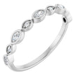 14K White Gold 1/6 CTW Lab-Grown Diamond  Anniversary Band