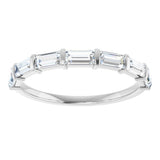 Platinum 3/4 CTW Lab-Grown Diamond Anniversary Band