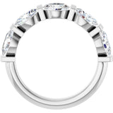 14K White Gold 2 CTW Lab-Grown Diamond Anniversary Band
