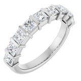 14K White Gold 1 1/3 CTW Lab-Grown Diamond Anniversary Band