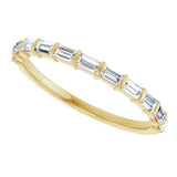 14K Yellow Gold 1/3 CTW Natural Diamond Anniversary Band