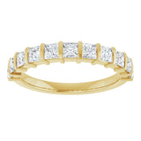 14K Yellow 1 CTW Natural Diamond Anniversary Band