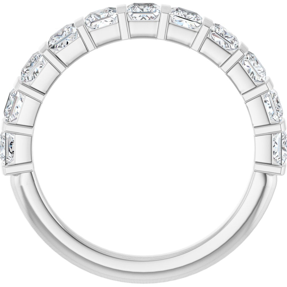 14K White Gold 1 1/2 CTW Lab-Grown Diamond Anniversary Band