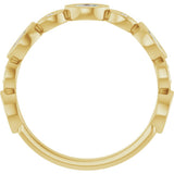 14K Yellow Gold 1/3 CTW Lab-Grown Diamond  Anniversary Band