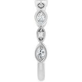 14K White Gold 1/3 CTW Lab-Grown Diamond  Anniversary Band