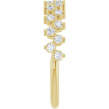 14K Yellow 3/8 CTW Natural Diamond Anniversary Band