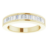 14K Yellow Gold 1/2 CTW Natural Diamond Anniversary Band