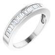 14K White 1/2 CTW Natural Diamond Anniversary Band