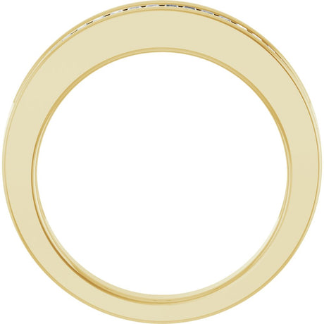 14K Yellow Gold 1/2 CTW Natural Diamond Anniversary Band