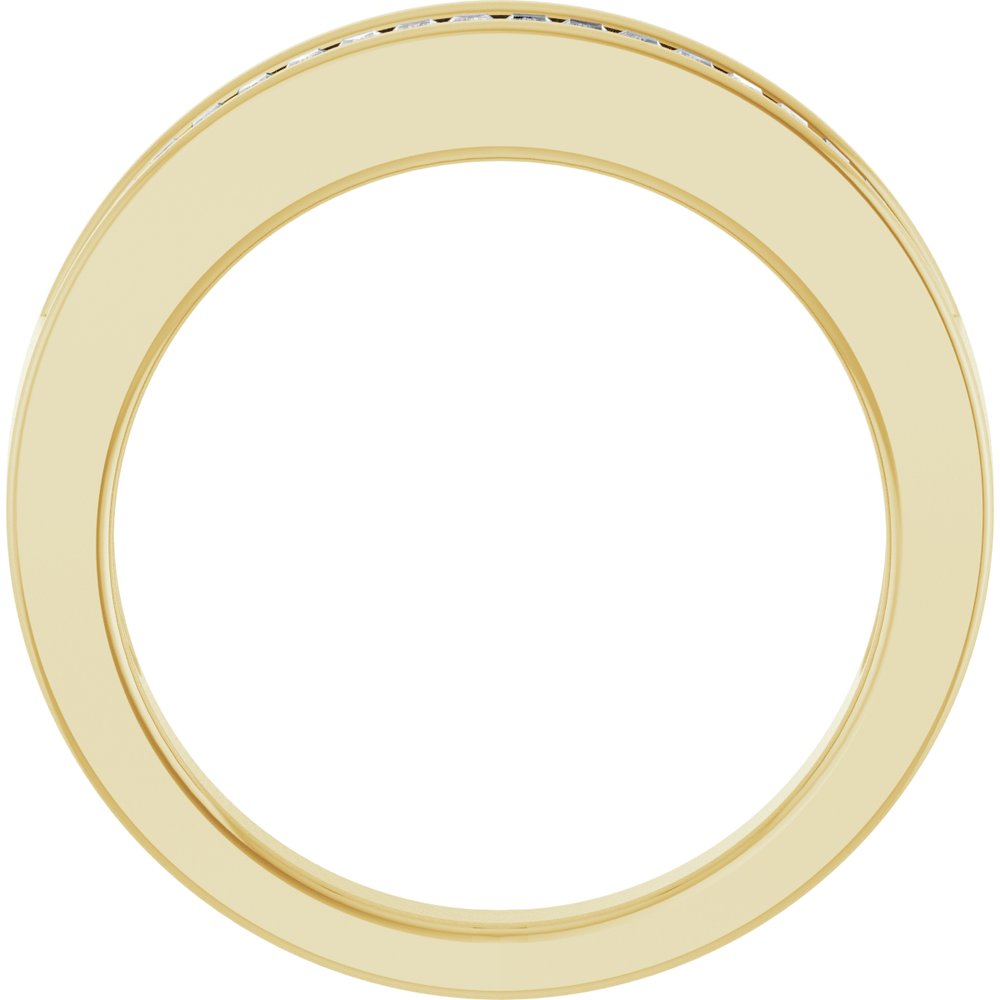 14K Yellow Gold 1/2 CTW Natural Diamond Anniversary Band
