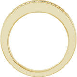 14K Yellow Gold 1/2 CTW Natural Diamond Anniversary Band
