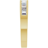 14K Yellow Gold 1/2 CTW Natural Diamond Anniversary Band