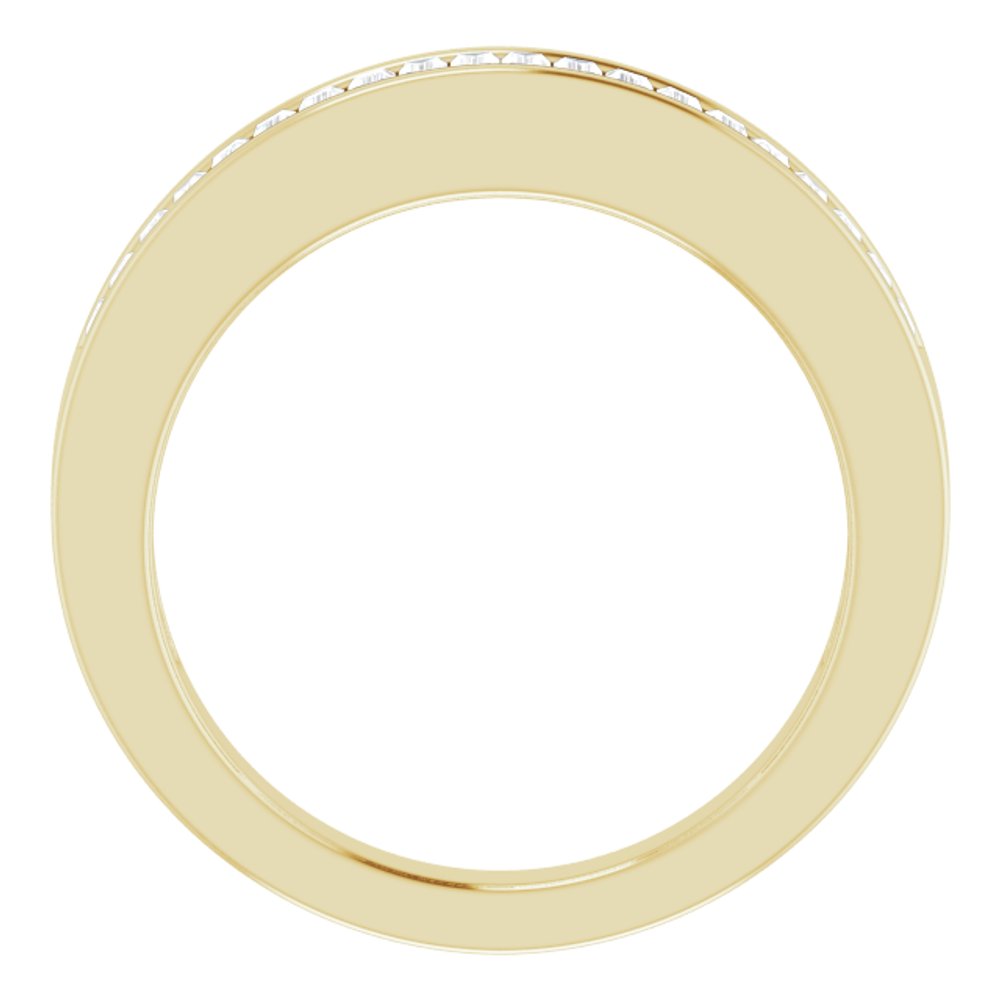14K Yellow Gold 1/2 CTW Natural Diamond Anniversary Band