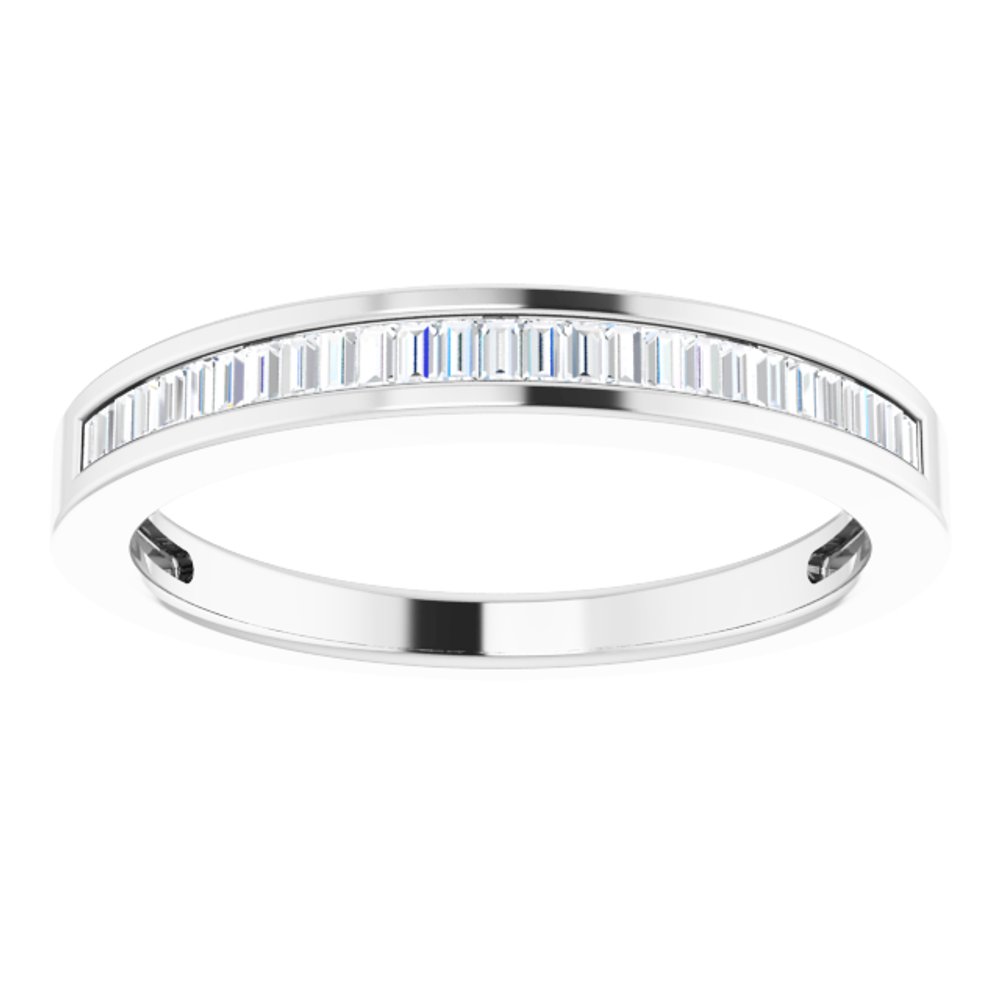 14K White 1/4 CTW Natural Diamond Anniversary Band