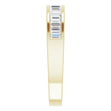 14K Yellow Gold 1/2 CTW Natural Diamond Anniversary Band