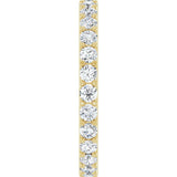 14K Yellow 9/10 CTW Natural Diamond Eternity Band Size 7