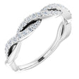 14K White 1/4 CTW Natural Diamond Anniversary Band