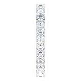 14K White 1 1/2 CTW Natural Diamond Eternity Band