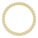14K Yellow 7/8 CTW Natural Diamond Eternity Band