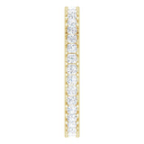 14K Yellow 7/8 CTW Natural Diamond Eternity Band