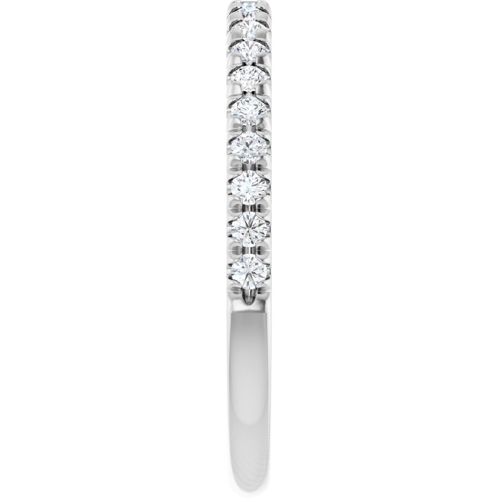 14K White 1/4 CTW Lab-Grown Diamond Anniversary Band