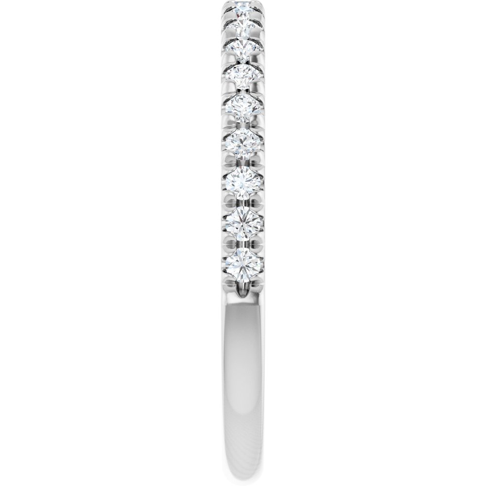 14K White 1/4 CTW Natural Diamond Anniversary Band