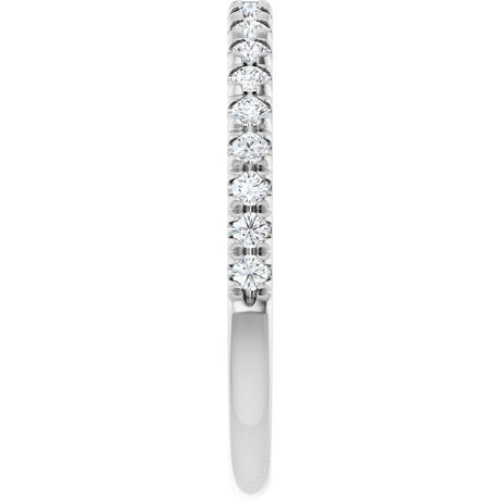 14K White 1/4 CTW Natural Diamond Anniversary Band