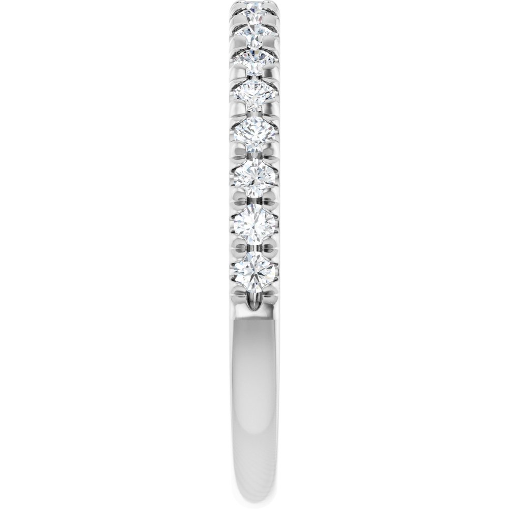 14K White 1/3 CTW Natural Diamond Anniversary Band