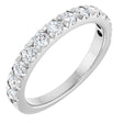 14K White 3/4 CTW Natural Diamond Anniversary Band