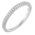 14K White Gold 1/3 CTW Natural Diamond Anniversary Band