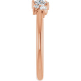 14K Rose Gold 1/3 CTW Natural Diamond Multi-Shape Ring  