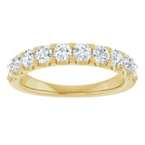 14K Yellow 9/10 CTW Natural Diamond Anniversary Band