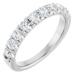 14K White 3/4 CTW Lab-Grown Diamond Anniversary Band