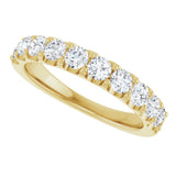 14K Yellow 9/10 CTW Natural Diamond Anniversary Band