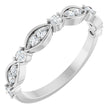 14K White 1/3 CTW Lab-Grown Diamond Anniversary Band