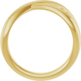 14K Yellow Sculptural Ring