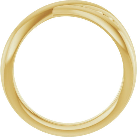 14K Yellow Sculptural Ring