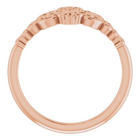 14K Rose Vintage-Inspired Ring