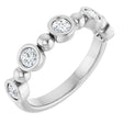 14K White Gold 1/2 CTW Lab-Grown Diamond  Anniversary Band