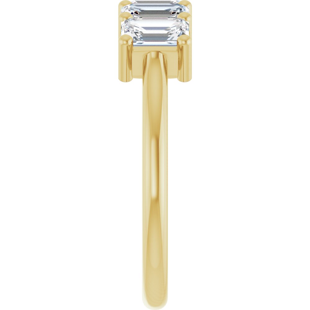 14K Yellow Gold 1 3/4 CTW Lab-Grown Diamond Anniversary Band